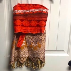 Disney Moana Costume size 4-6X. GUC